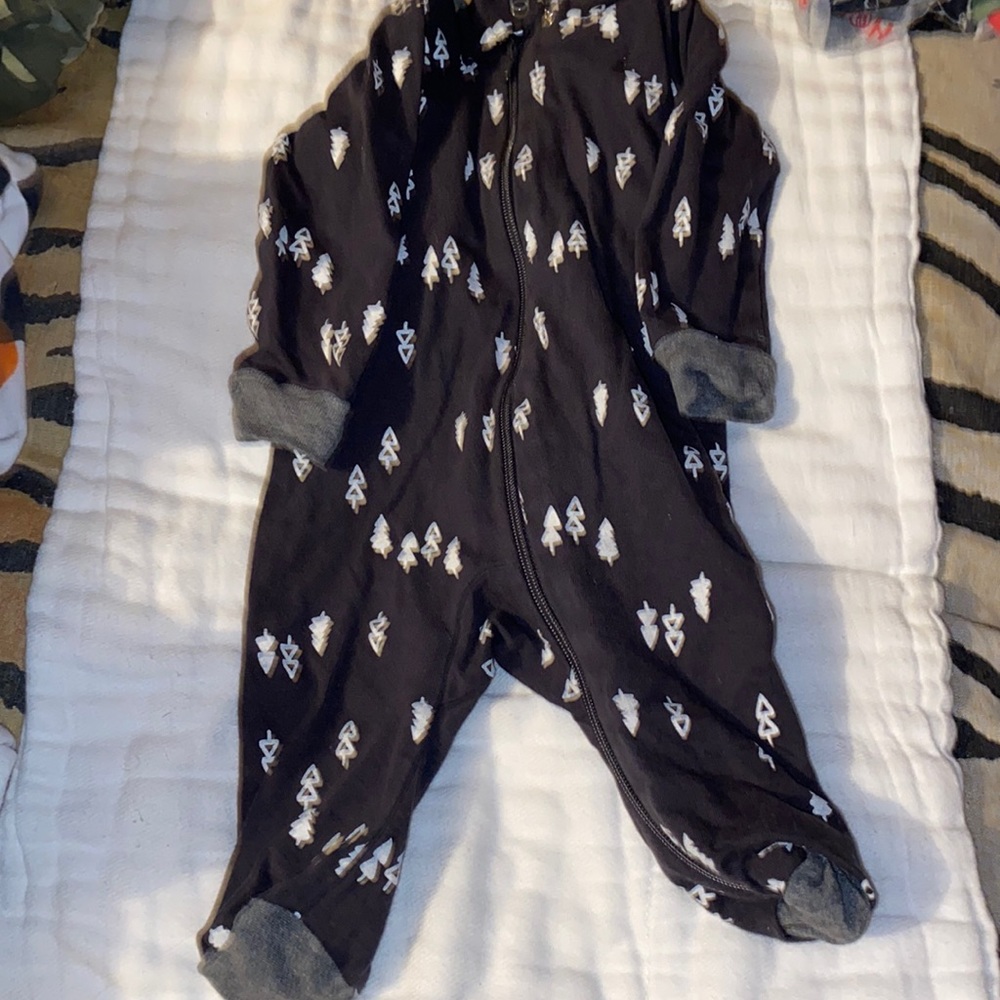 Gerbaby Gray Onesie